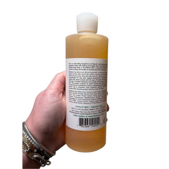 ✨BNWT - Mario Badescu A.H.A. Botanical Body Soap - 16 fl oz✨ - Picture 4 of 4